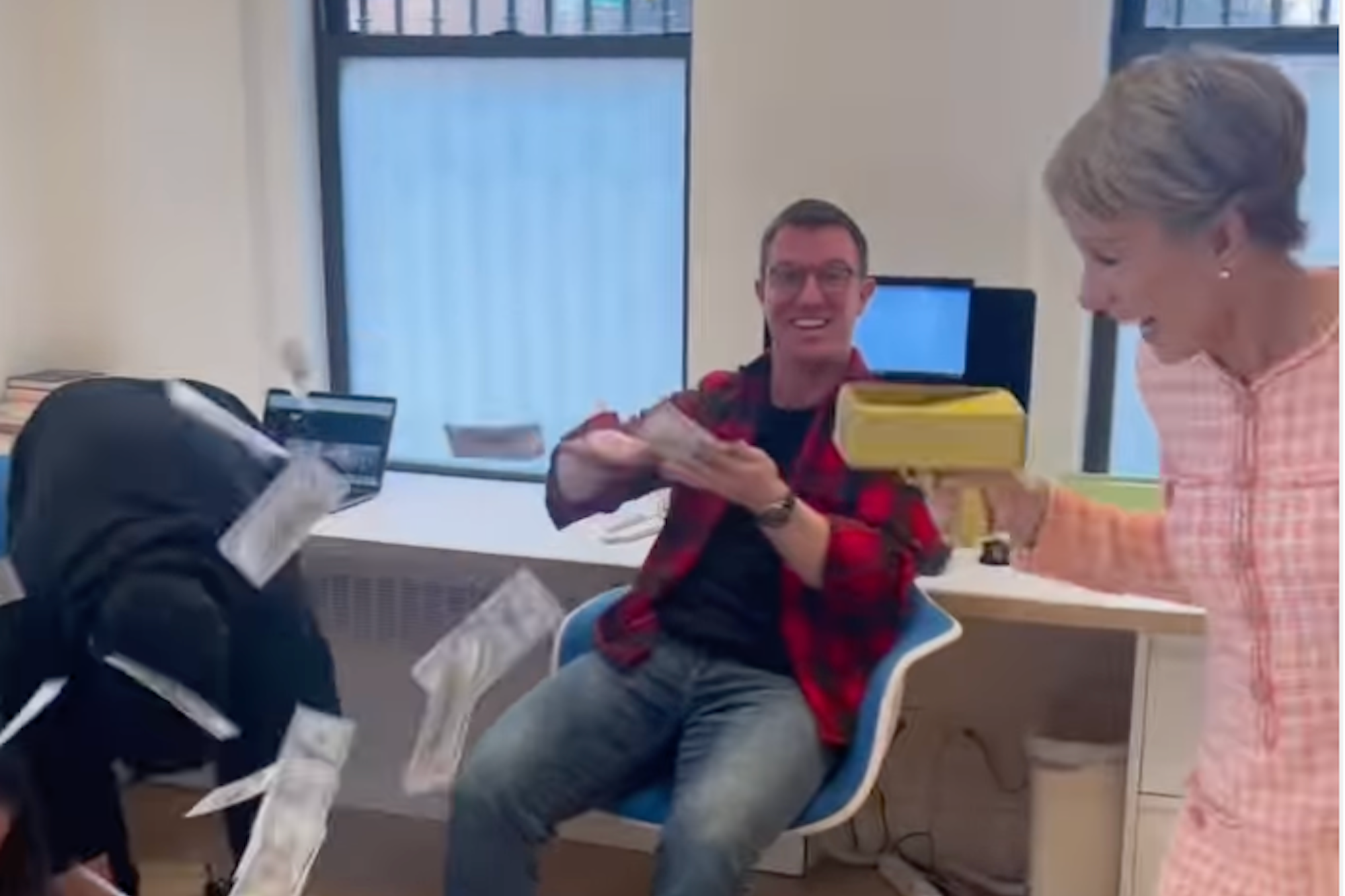 ‘Degrading’ and ‘Offensive’: Internet Divided After Barbara Corcoran Shoots Money Gun At Employees