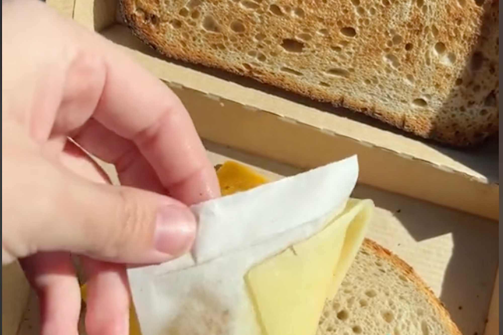 ‘Pretty Sure That’s Wrong’: Hilarious Video Shows Woman Allegedly Opening Dunkin’ Sandwich With Unusual Ingredient