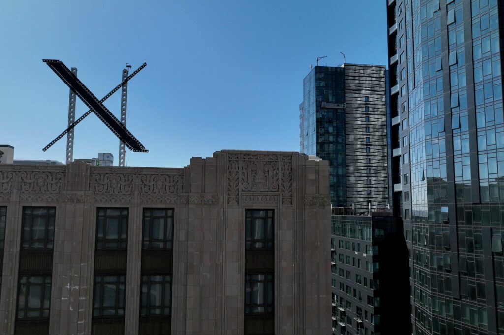 ‘x’-is-auctioning-off-its-old-twitter-hq-items,-including-a-bird-cage-hanging-swing