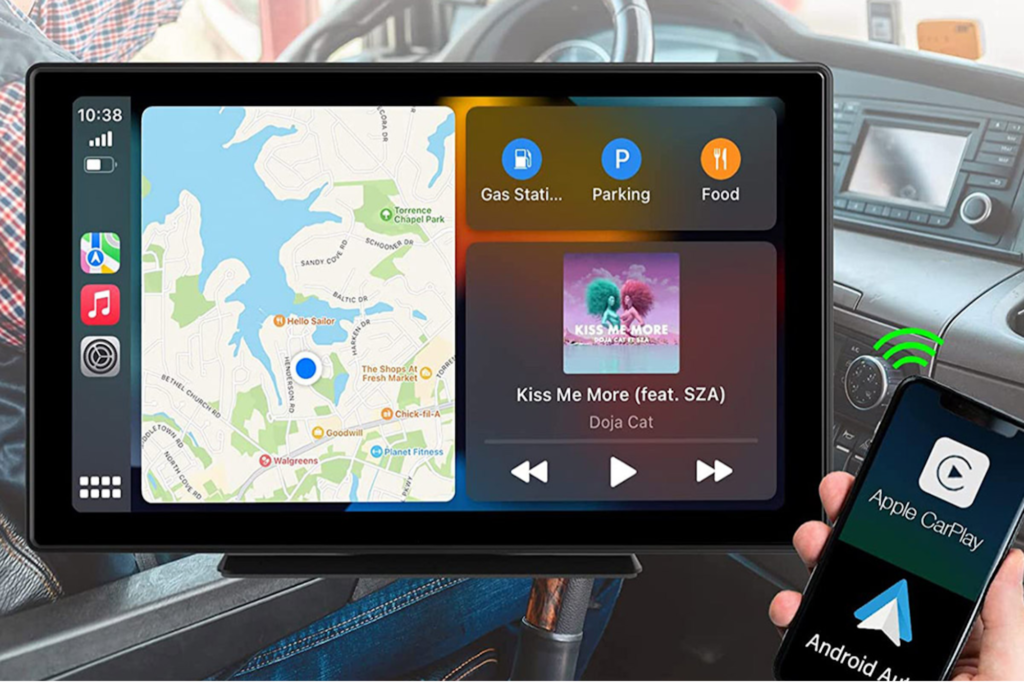 save-$185-on-this-feature-packed-wireless-car-display-with-apple-carplay-capabilities
