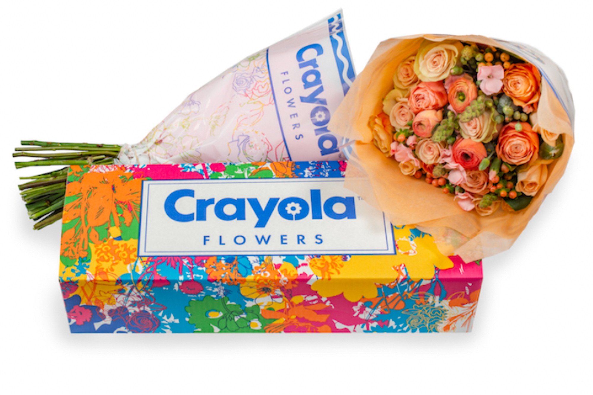 Burnt Sienna Bouquet Anyone? A Beloved Crayon-Maker Is Getting Into the Flower Business.