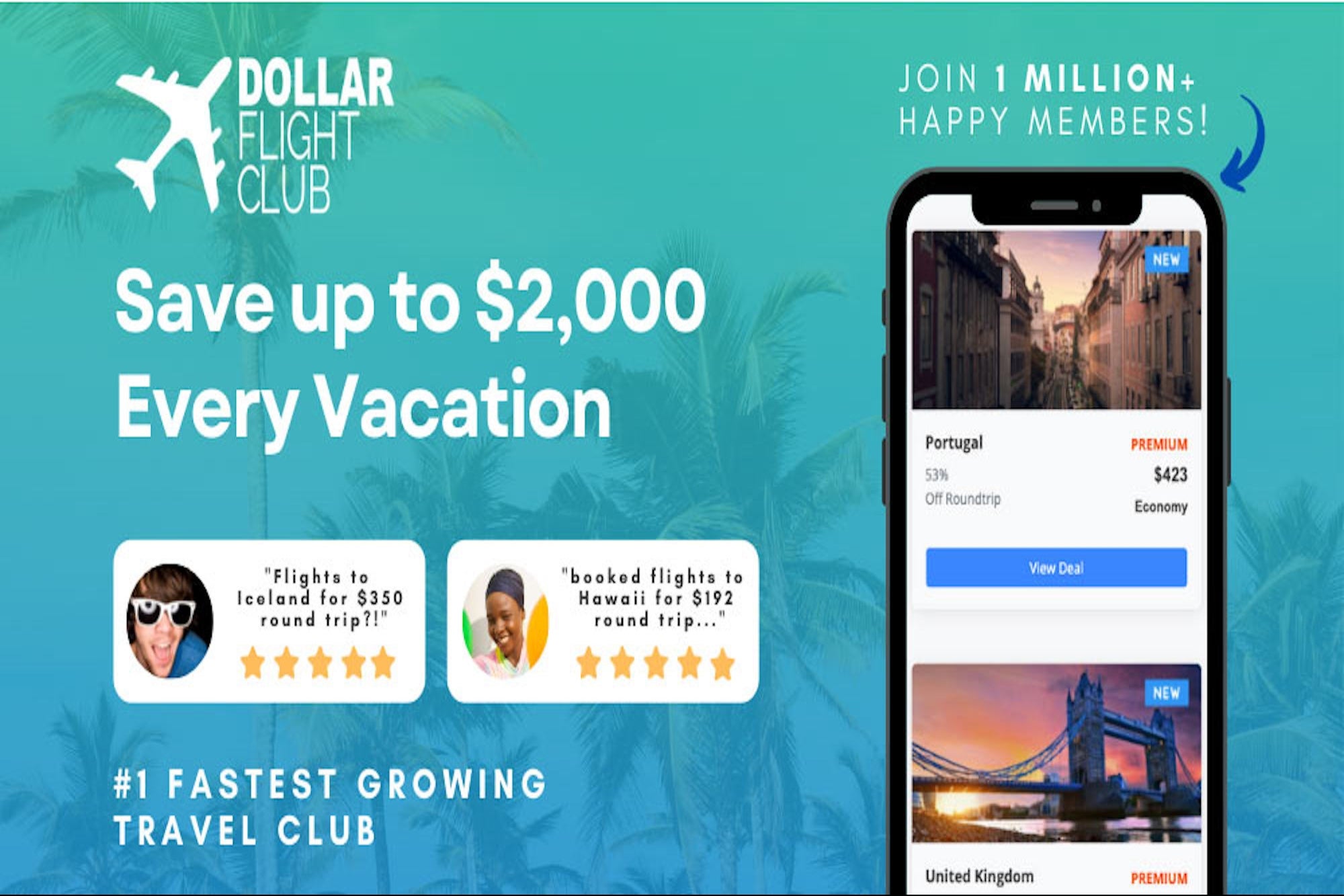 Dollar Flight Club Gets You Inexpensive Flights and a Lifetime Subscription Is $70 for a Limited Time