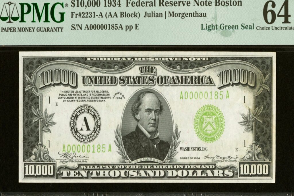 ‘an-absolute-prize’:-rare-great-depression-$10,000-bill-sells-for-nearly-$500,000