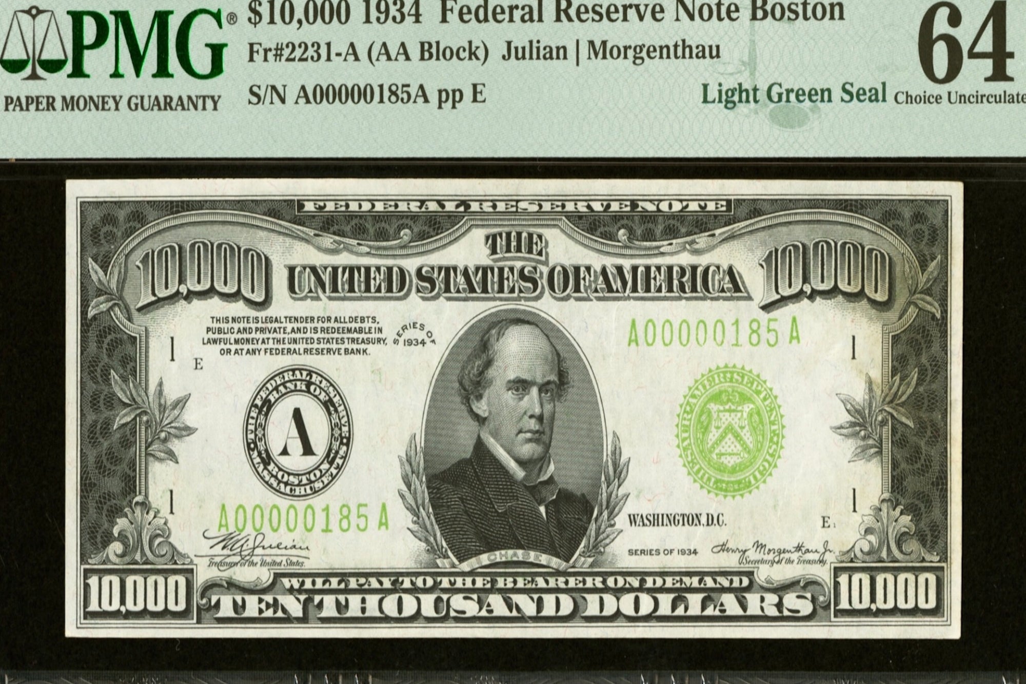 ‘An Absolute Prize’: Rare Great Depression $10,000 Bill Sells For Nearly $500,000