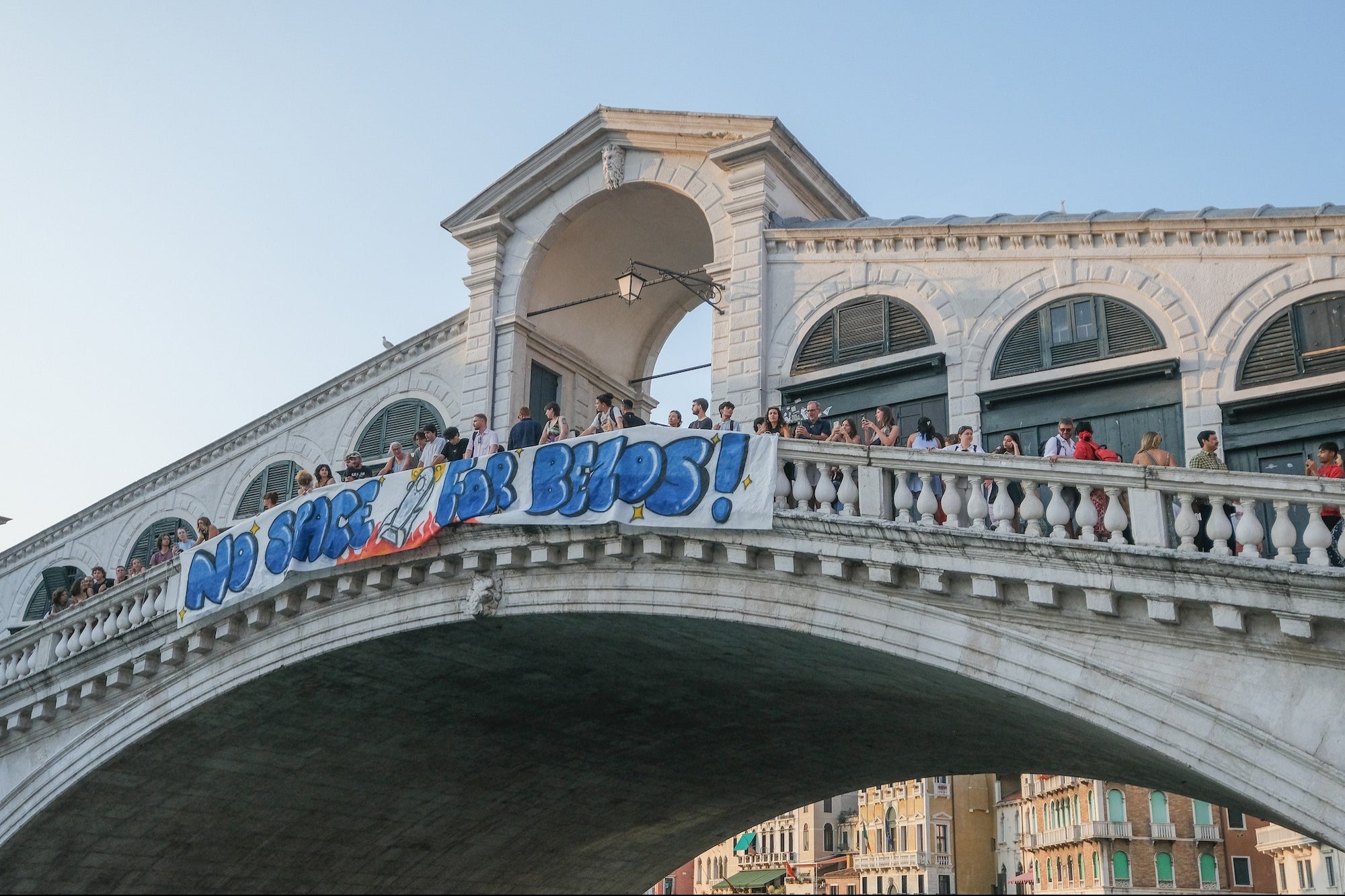 Venetians Are Protesting the Jeff Bezos, Lauren Sánchez Wedding —Though Some Local Businesses Are Wondering Why
